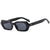 Damen modische Sonnenbrille mit stylish geometrischem Design Karnz