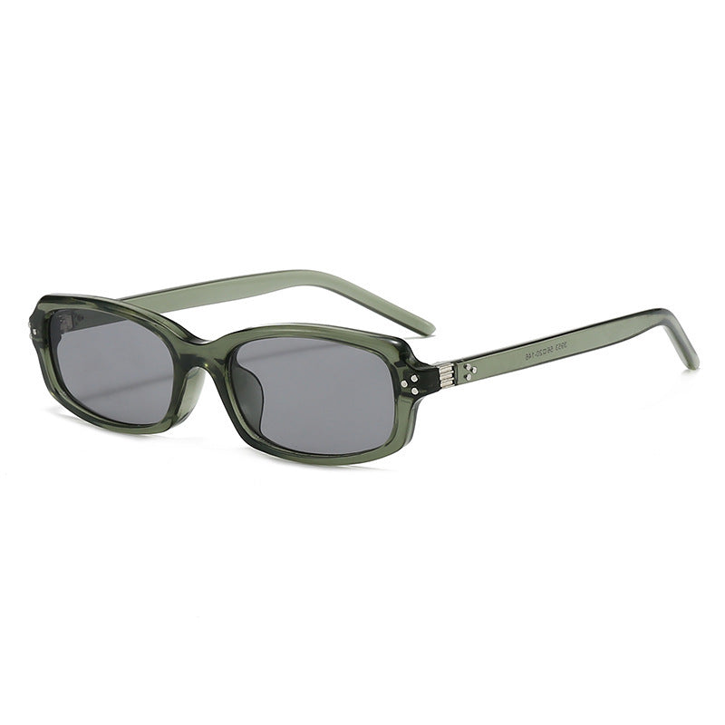 Retro-inspirierte rechteckige Sonnenbrille Karnz