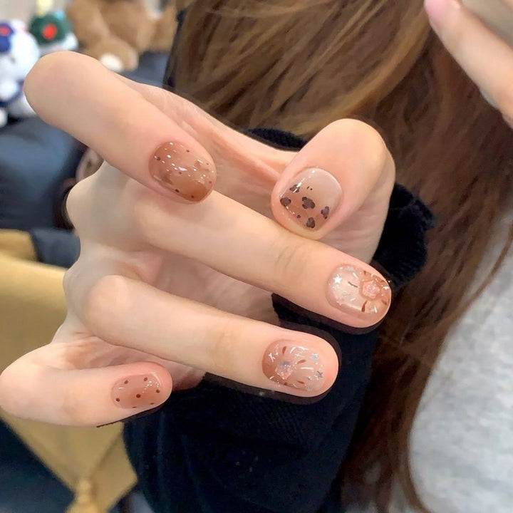 Artisan Floral Press-On Nail Set Karnz