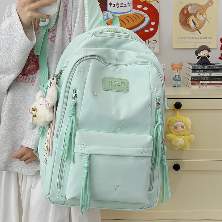Stylischer Bestickter Rucksack Karnz 1791205546