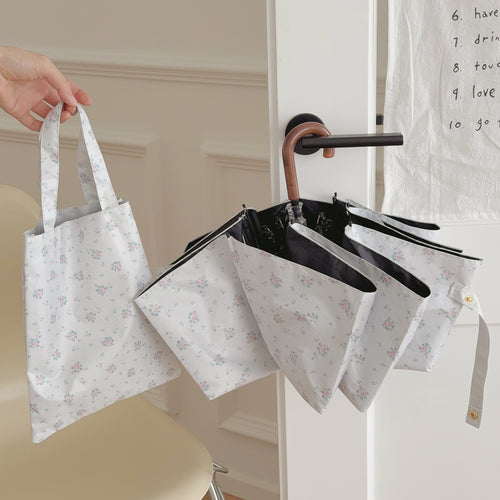 Damen Faltbarer Regenschirm mit Blumenmuster Karnz