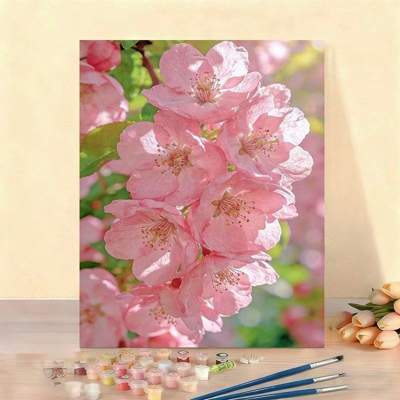DIY Blumengemälde Leinwand-Kit Karnz