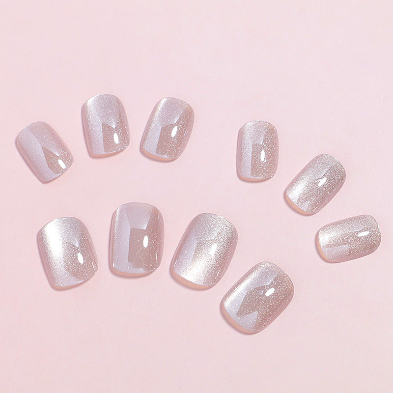 Premium Shimmer Press-On Nagelset Karnz