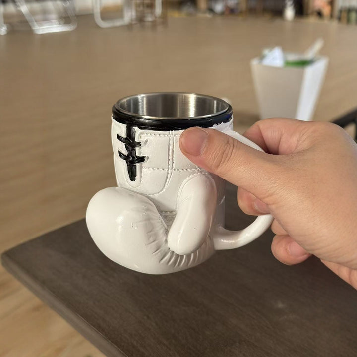 Lustige Boxhandschuh Kaffeetasse Karnz