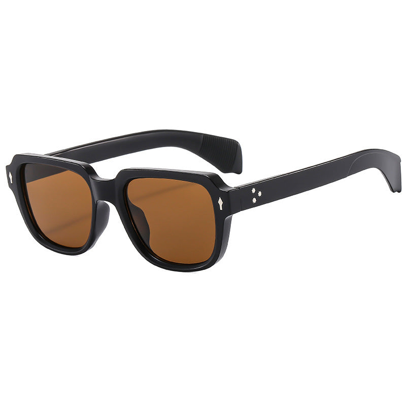 Damen Designer-Sonnenbrille im modernen eckigen Stil Karnz