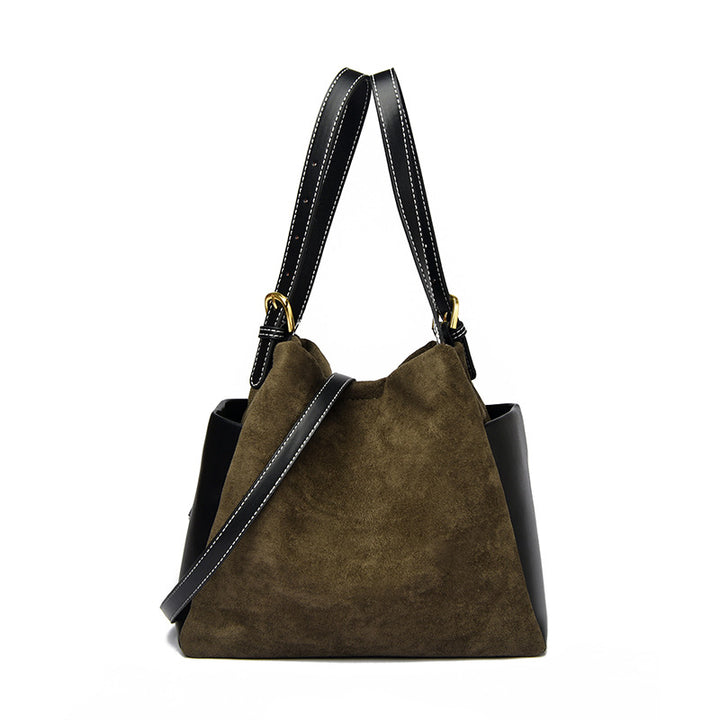 Suede Bucket Handtasche Karnz