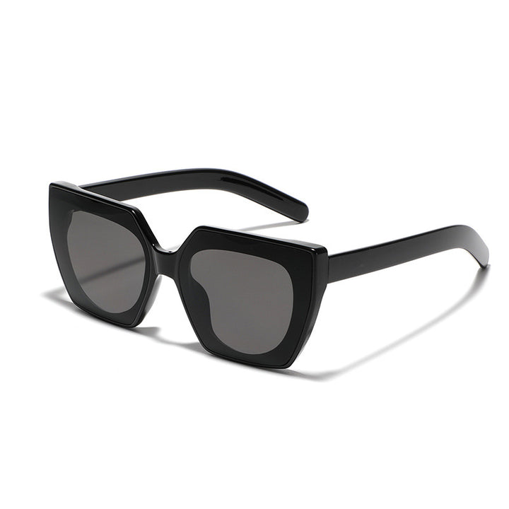 Damen großzügige quadratische Sonnenbrille mit stilvollem Design Karnz