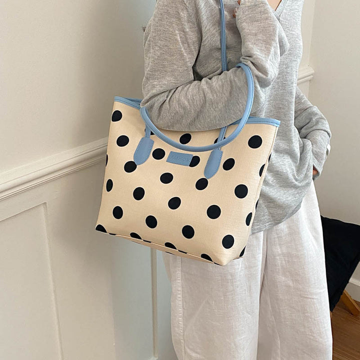 Punkte gemustertes Tote Bag