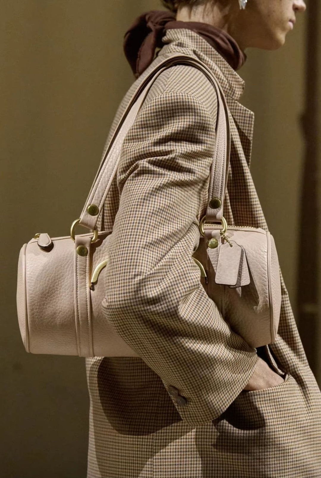 Elegante Leder-Handtasche