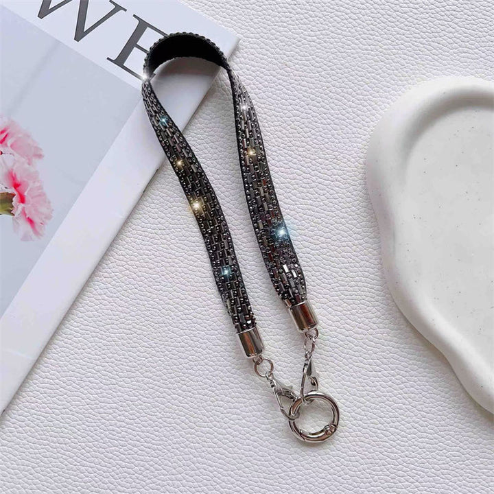 Dekorativer Strass-Handy-Lanyard Karnz