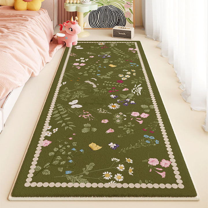 Florales Design Teppich