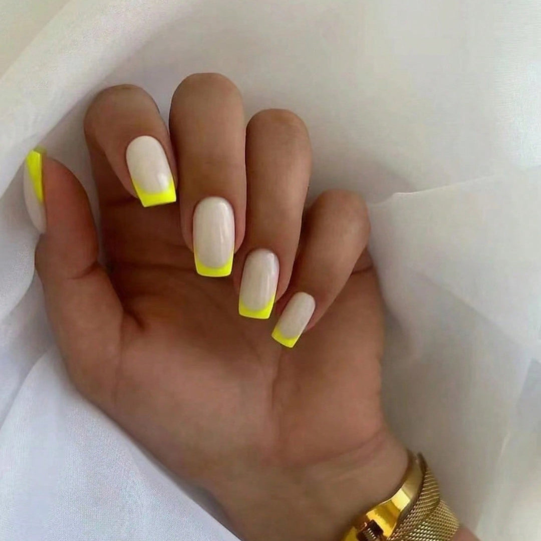 Künstlerisches Nageldesign-Kit mit Neonspitzen
