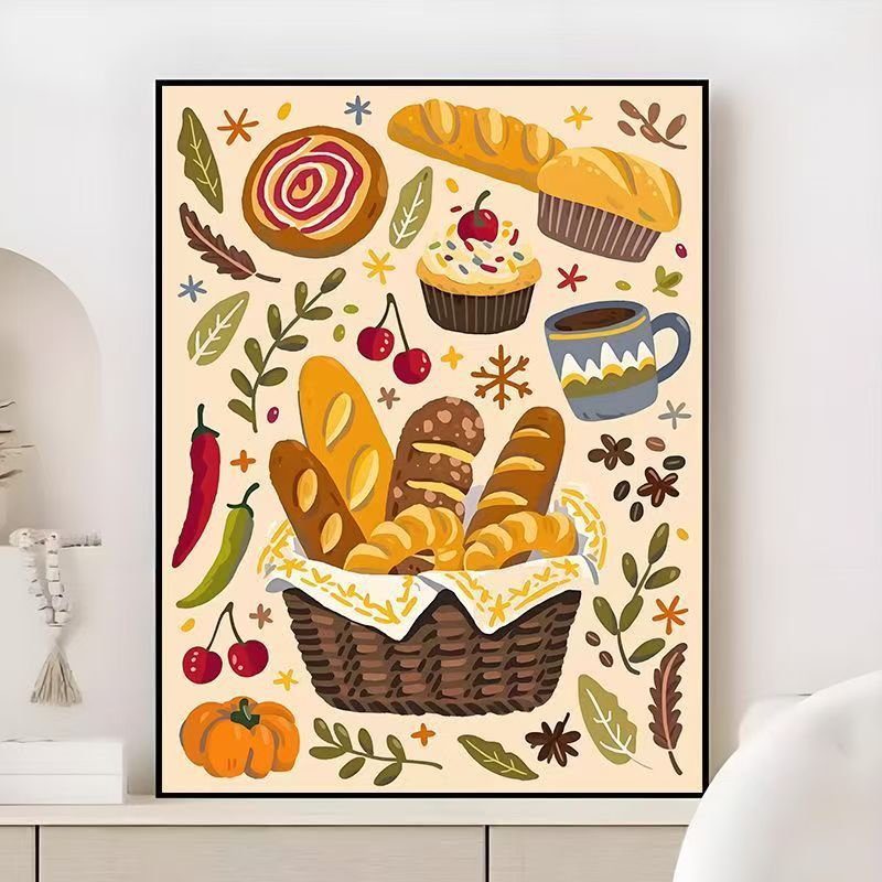 Gourmet kulinarisches Wandkunst Karnz