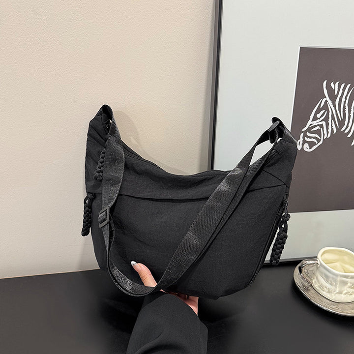 WoMulti-Pocket Leichte Hobo Tasche Karnz