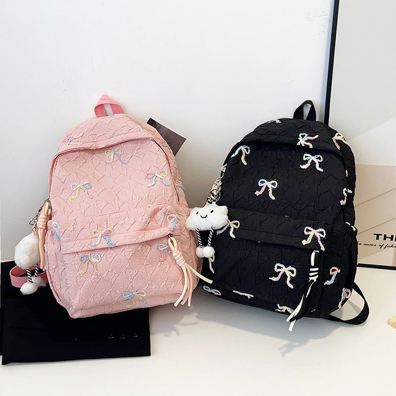 Kreativer Rucksack mit Schleifenmuster Karnz