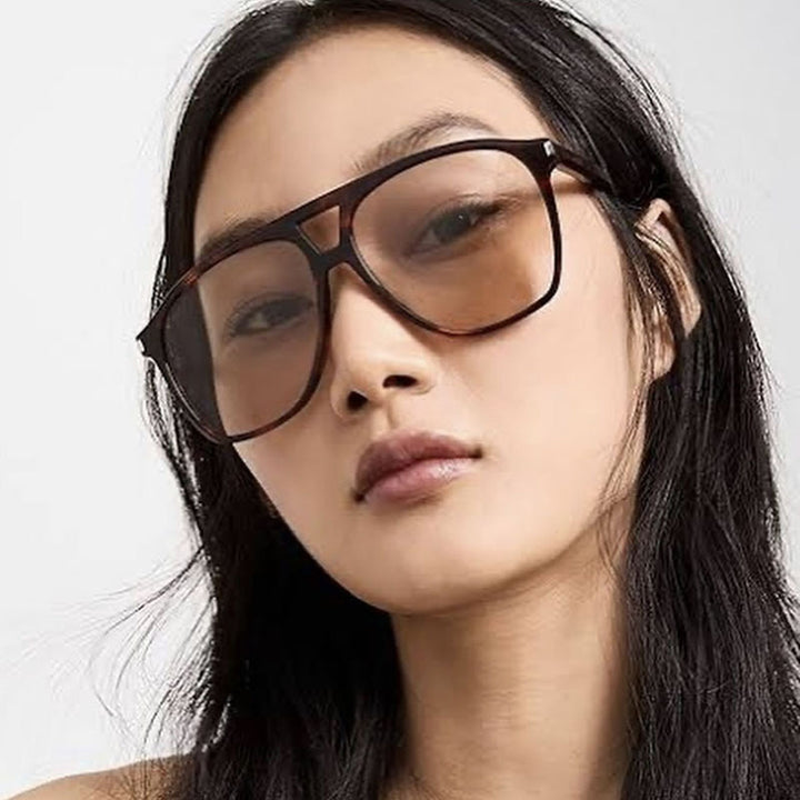 Damen Sonnenbrille im modischen Schildkröten-Design Karnz