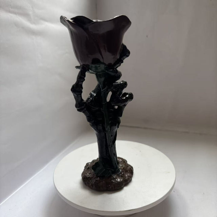 Dekorative Rosenstatue Karnz