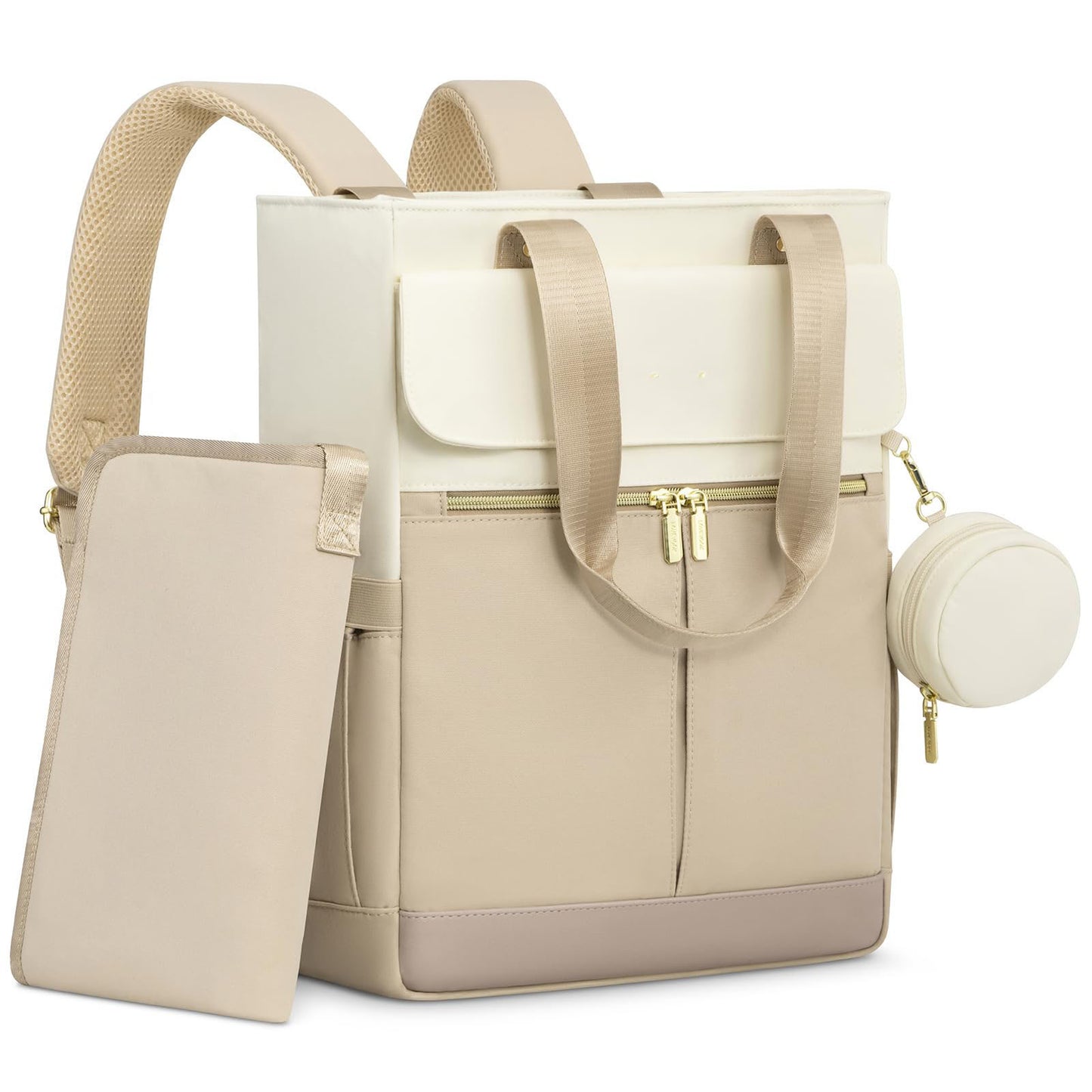 Unisex multifunktionale Handtasche mit abnehmbarem Zubehör Karnz