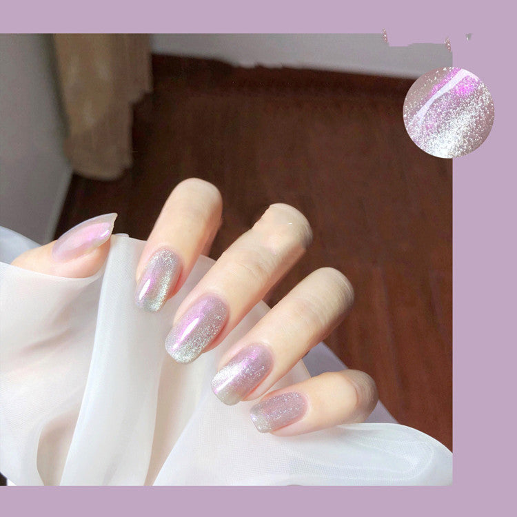 Schimmerndes Press-On Nagelset Karnz
