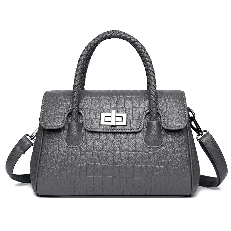 Elegante Doppelgriff-Handtasche Karnz