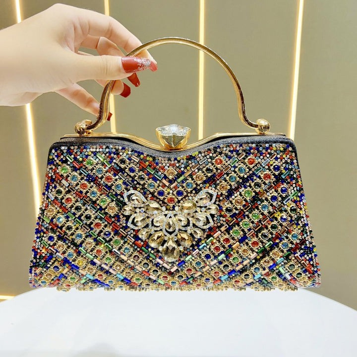 Dekorative Strass Abendtasche