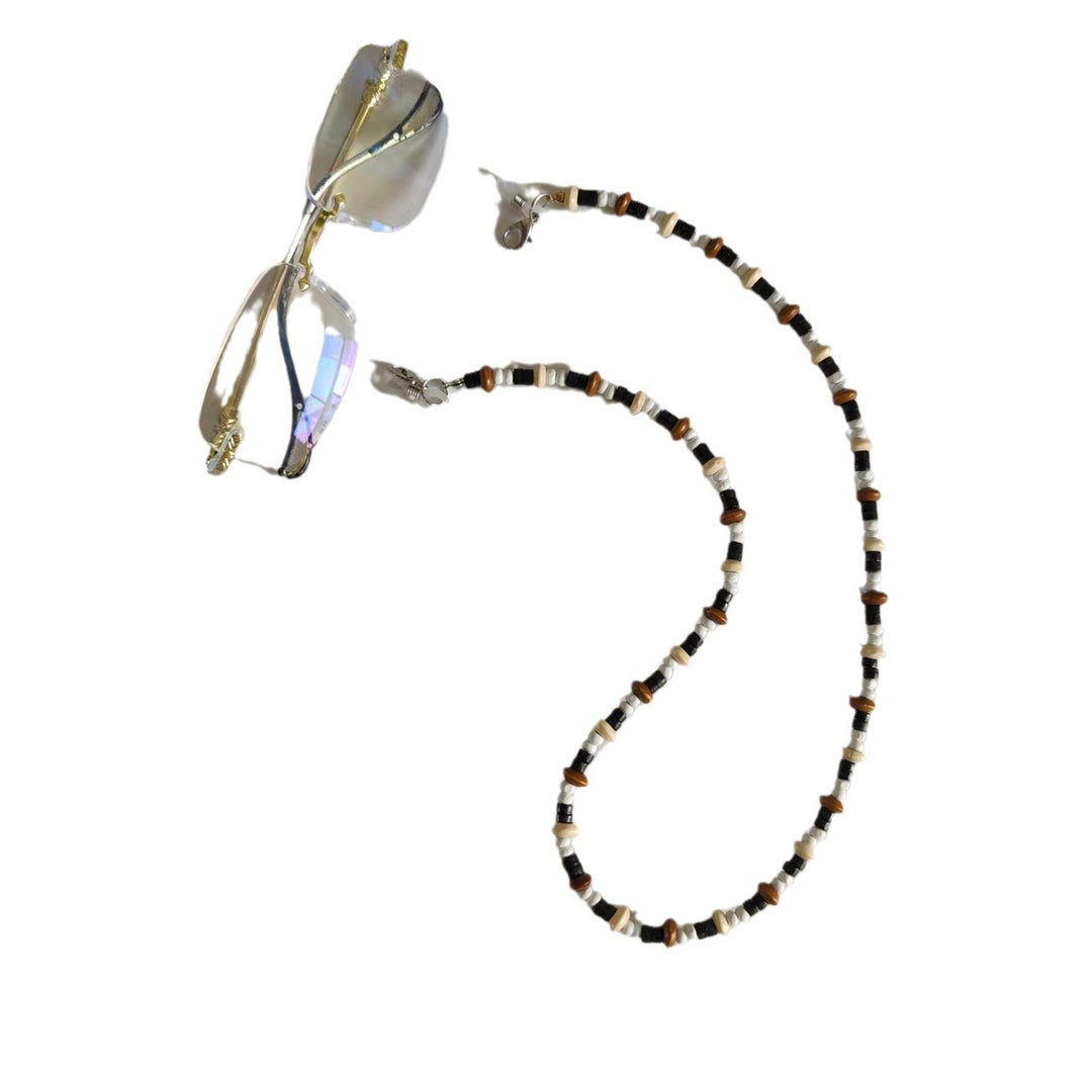 Brillenhalter-Kette Aus Hochwertigen Perlen Karnz