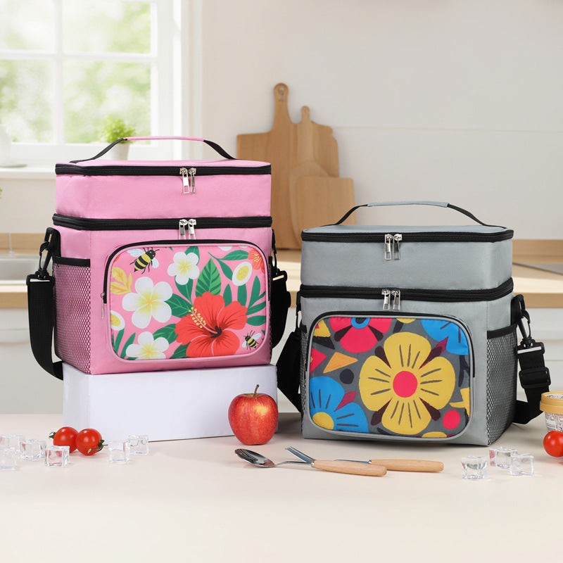 Stilvolle isolierte Lunch-Kühltasche