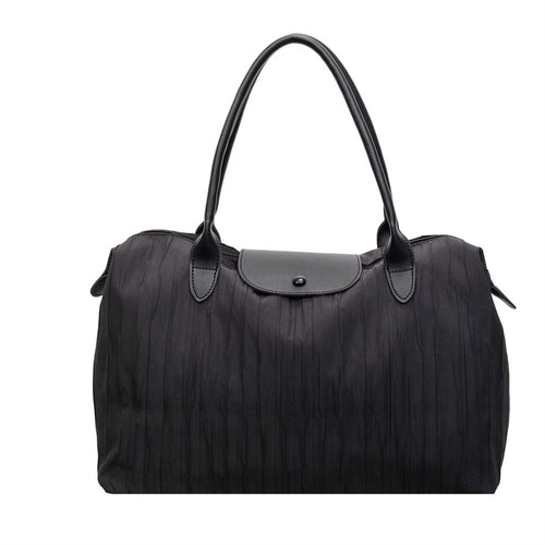 Premium strukturiertes Leder Reisetasche