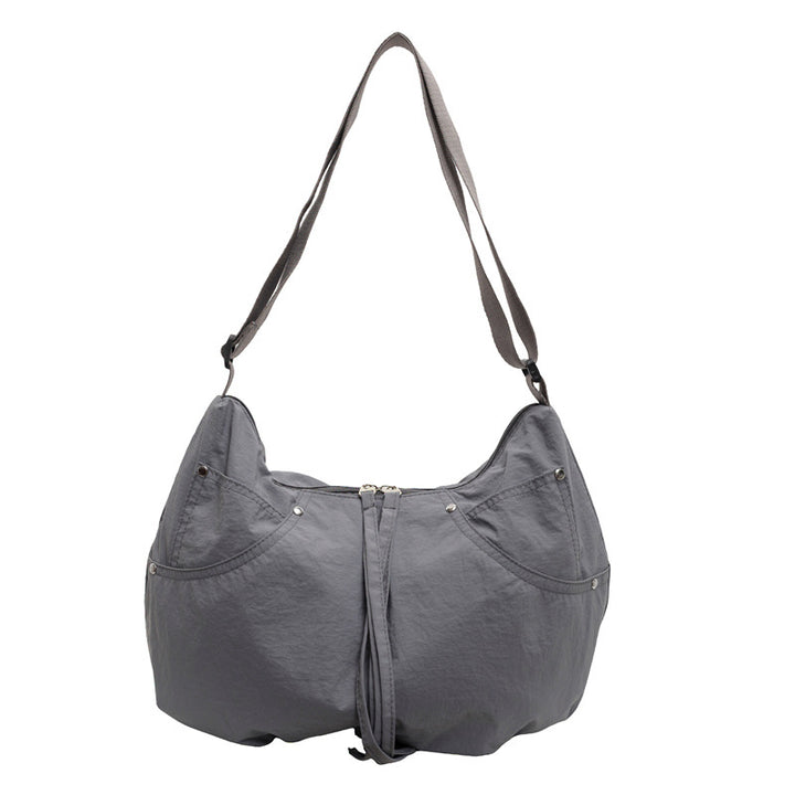 Lässige weiche Stoff Hobo Tasche Karnz 1786328585