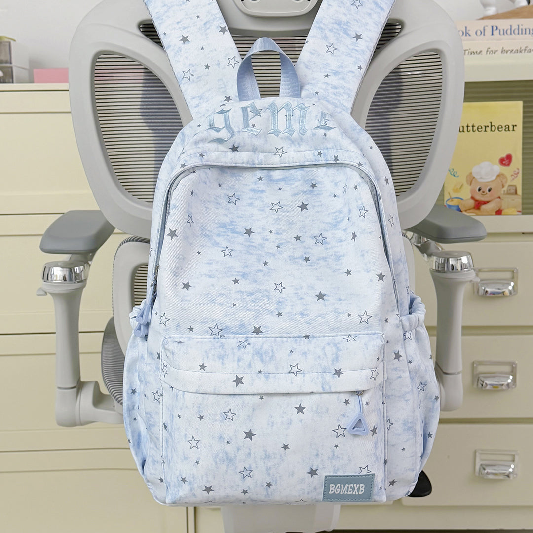 Stylischer Sternenprint-Rucksack Karnz