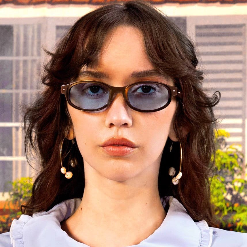 Damen oversized Sonnenbrille mit stilvollem Rahmen Karnz