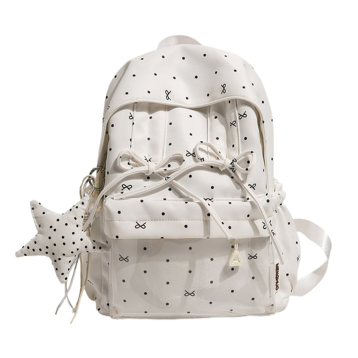 Stylischer gepunkteter Rucksack Karnz