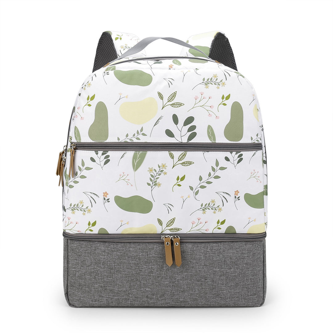 Rucksack mit Floralem Muster und Separatem Fach Karnz