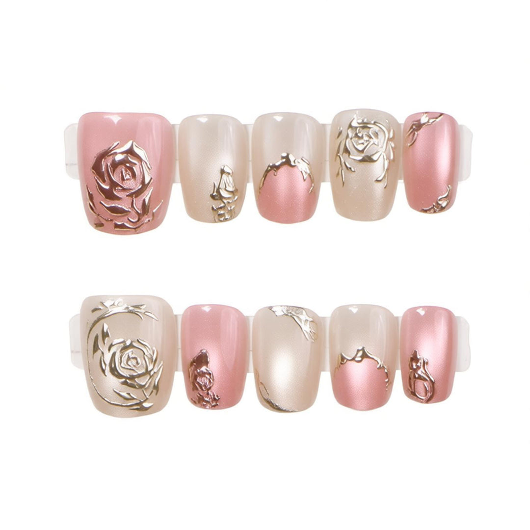 Premium Thematische Press-On Nagel Set Karnz