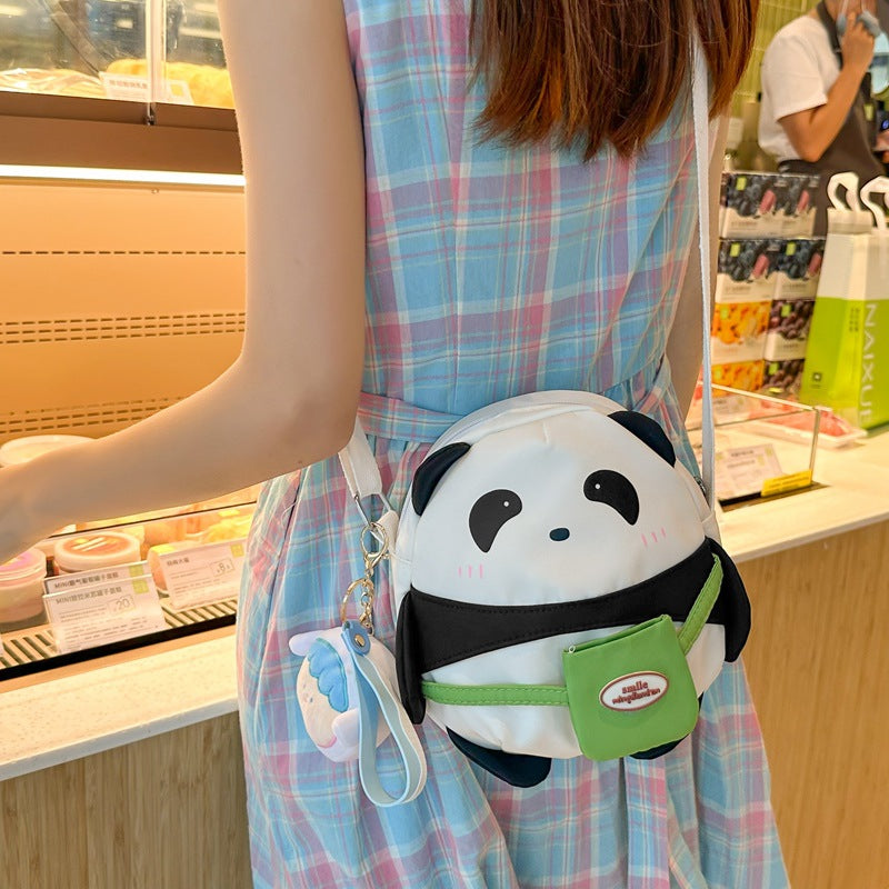 Süßes Panda-Design Umhängetasche