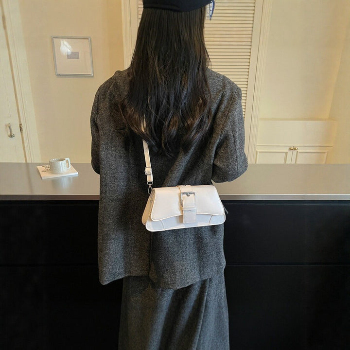 Elegante Vegane Leder Umhängetasche