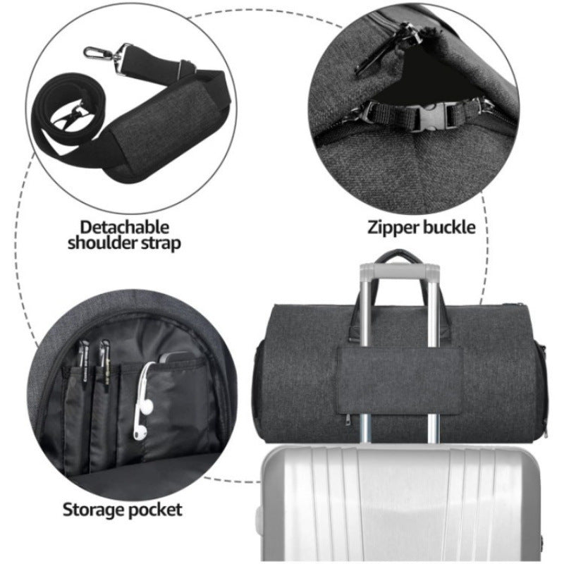 Sportliche Wochenendtasche mit Praktischen Außentaschen Karnz