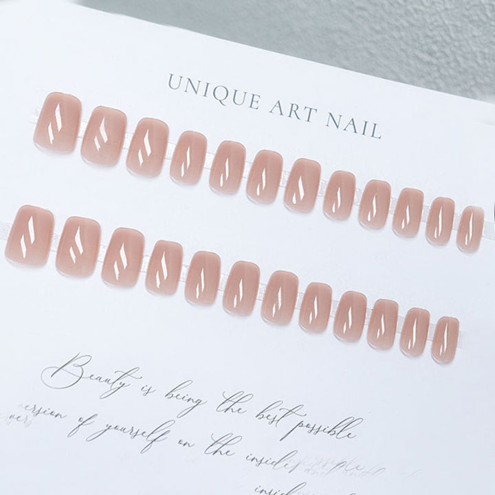 Natürliche glänzende Gel-Nagelverstärkungen
