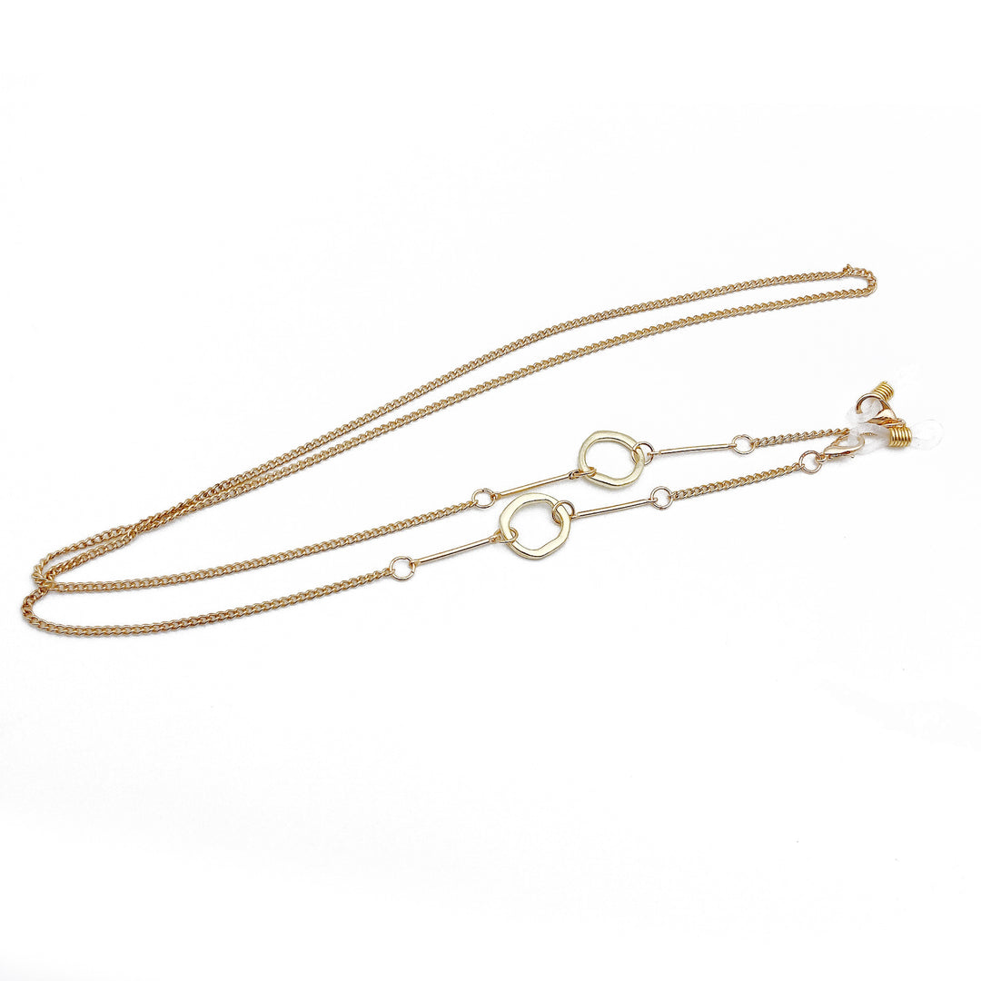 Elegante Kette mit Geometrischen Details Karnz