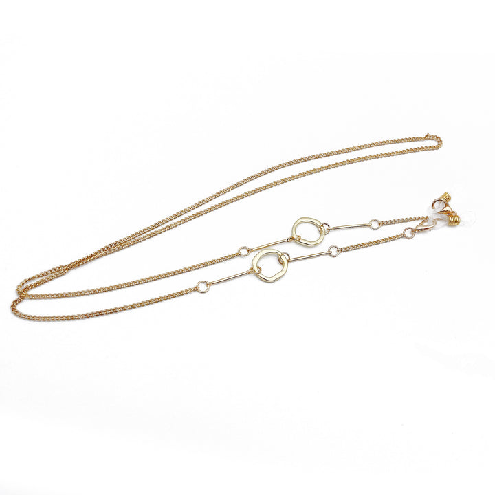 Elegante Kette mit Geometrischen Details Karnz