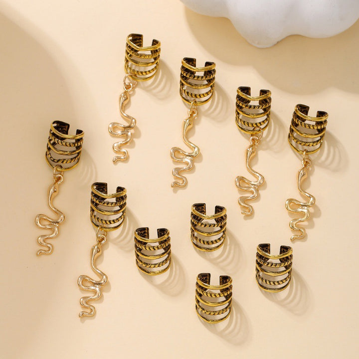 Stilvolle Haarclips mit Muschelmuster Karnz