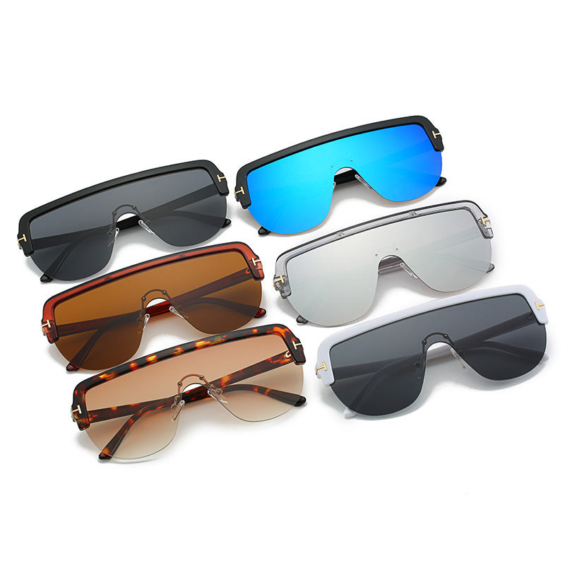Zeitgenössische Voll-Rahmen Schildkröten-Sonnenbrille Karnz