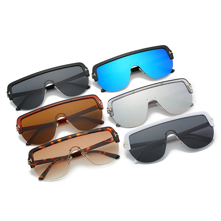 Zeitgenössische Voll-Rahmen Schildkröten-Sonnenbrille Karnz