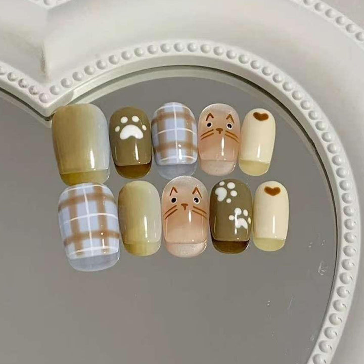 Kunstnägel Im Verspielten Tierdesign Karnz