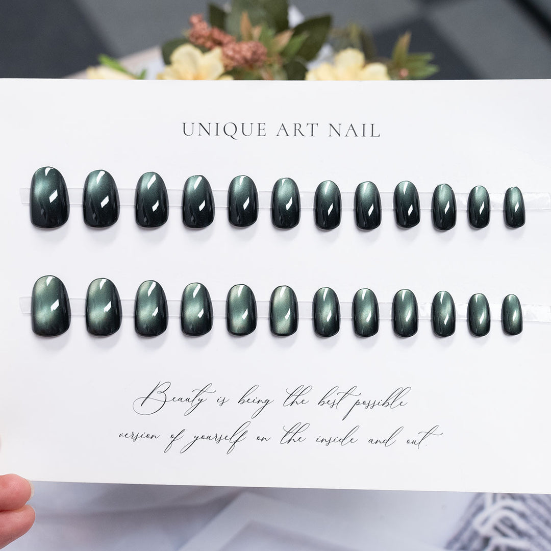 Wunderschönes langes Stiletto Press-On-Nagelset