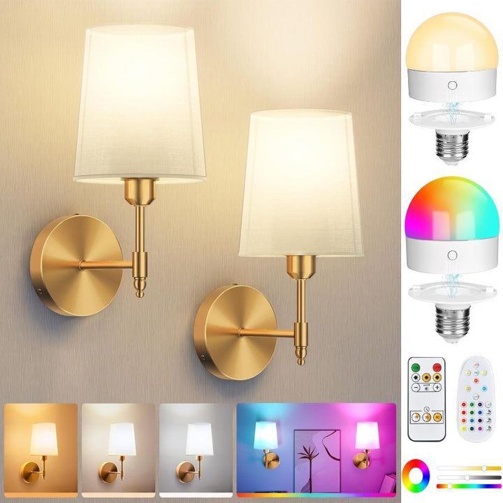 Moderne Fernbedienung Wandlampe