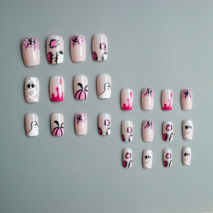 Künstlerisches Charakterdesign Nail Art Set