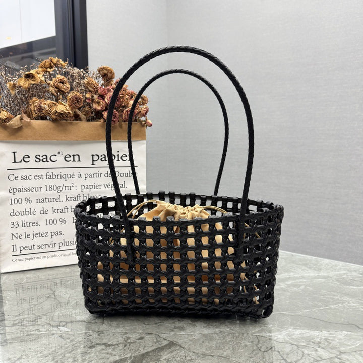 Handgefertigte Basttasche Karnz