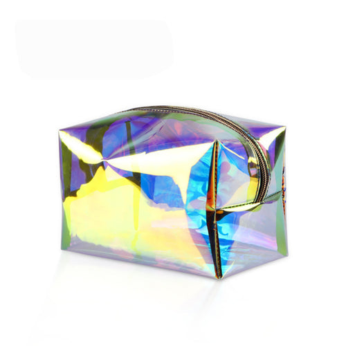 Iridescent wasserfeste Make-up-Tasche