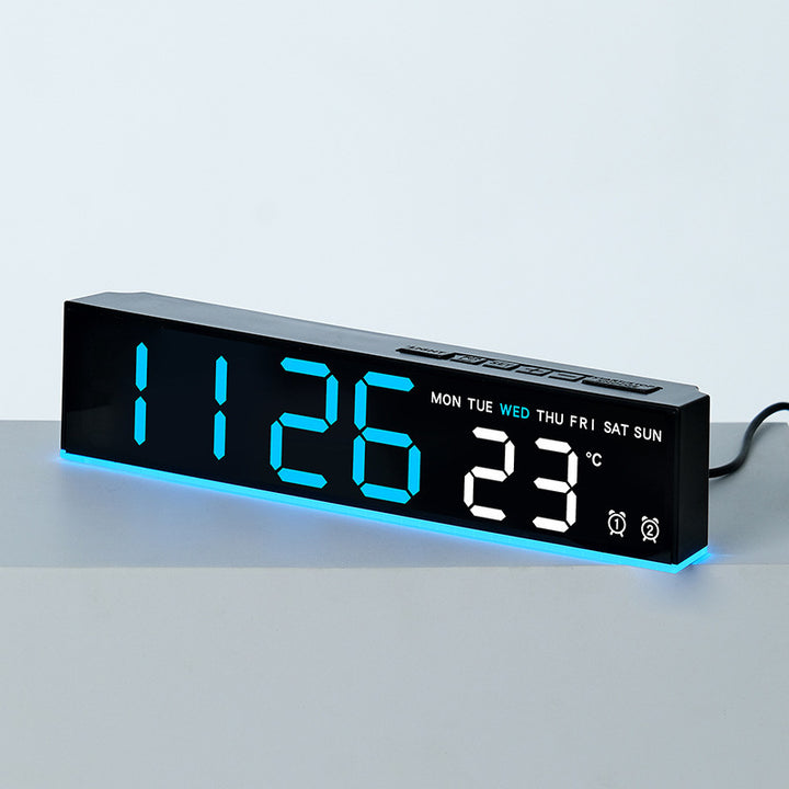 Digitaluhr mit Hygrometer und Alarmfunktion Karnz